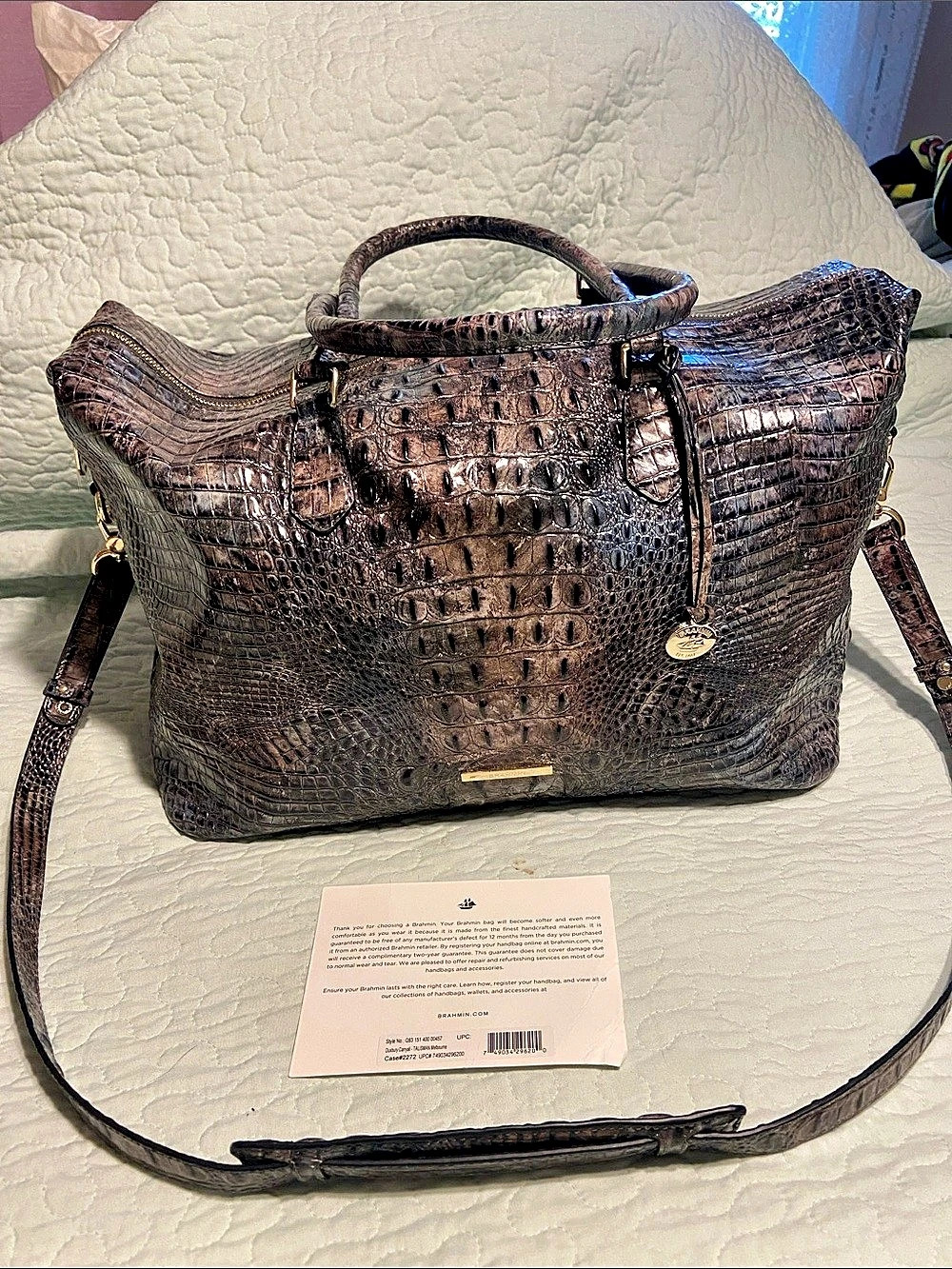 Brahmin Duxbury Shoulder Bag in Brown